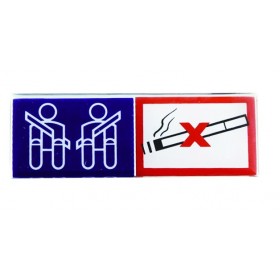 ΣΗΜΑ ΑΠΑΓΟΡΕΥΕΤΑΙ ΤΟ ΚΑΠΝΙΣΜΑ / ΒΑΛΤΕ ΖΩΝΗ ΣΗΜΑ ΑΠΑΓΟΡΕΥΕΤΑΙ ΤΟ ΚΑΠΝΙΣΜΑ / ΒΑΛΤΕ ΖΩΝΗ