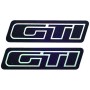 ΣΗΜΑΤΑ ΑΥΤΟΚΟΛΛΗΤΑ GTI ΑΣΗΜΙ  II ΜΕΣΣΑΙΑ