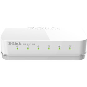 D-Link GO-SW-5G Unmanaged L2 Switch με 5 Θύρες Gigabit (1Gbps) Ethernet