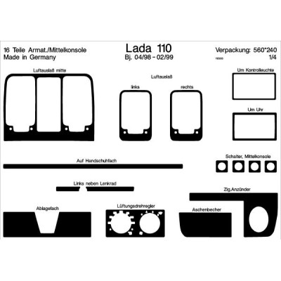 ΕΠΕΝΔΥΣΗ LADA 110 1998- 16T