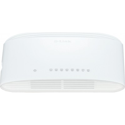 D-Link DGS-1008D Unmanaged L2 Switch με 8 Θύρες Gigabit (1Gbps) Ethernet (old)