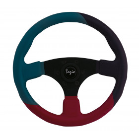 ΤΙΜΟΝΙ 80 34CM ΔΕΡΜΑΤΙΝΟ ΤΡΙΧΡΩΜΟ ΠΚΜ