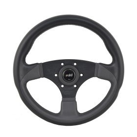 ΤΙΜΟΝΙ 181 32cm ΔΕΡΜΑΤΙΝΟ ΓΚΡΙ-ΜΑΥΡΟ