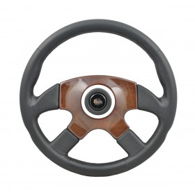 ΤΙΜΟΝΙ 263 34CM ΔΕΡΜΑ MAONI ΣΚΟΥΡΟ