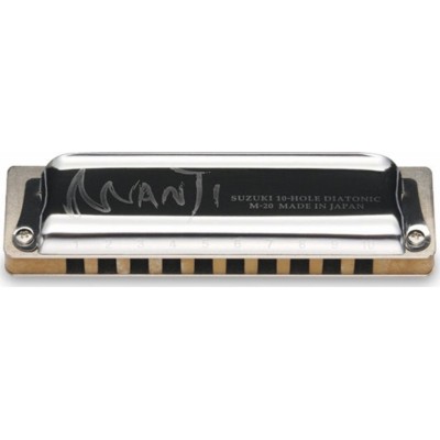 Suzuki Διατονική Φυσαρμόνικα Manji Harmonica Τονικότητας C (Do) ΜινόρεΚωδικός: M-20C 