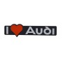 ΣΗΜΑ AYTΟΚΟΛΛΗΤΟ I LOVE AUDI