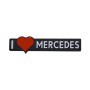 ΣΗΜΑ AYTΟΚΟΛΛΗΤΟ I LOVE MERCEDES