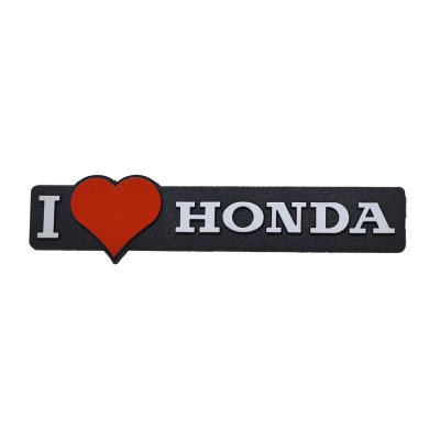 ΣΗΜΑ AYTΟΚΟΛΛΗΤΟ I LOVE HONDA