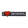 ΣΗΜΑ AYTΟΚΟΛΛΗΤΟ I LOVE HONDA