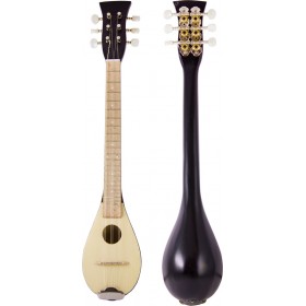 Παραδοσιακός Χειροποίητος Μπαγλαμάς Eco Μαύρο-Μπεζ