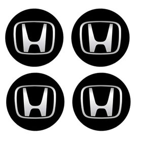 ΣΗΜΑΤΑ ΖΑΝΤΑΣ HONDA ΑΛΟΥΜΙΝΙΟΥ 5,7cm ΣΕΤ 4 TEM