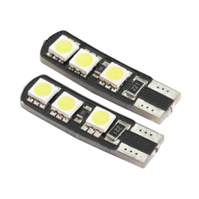 ΣΕΤ LED CANBUS T10 6LED ΜΑΚΡΟΣΤΕΝΟ ΣΕΤ LED CANBUS T10 6LED ΜΑΚΡΟΣΤΕΝΟ