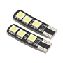 ΣΕΤ LED CANBUS T10 6LED ΜΑΚΡΟΣΤΕΝΟ