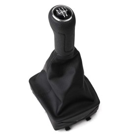 ΠΟΜΟΛΟ ΜΕ ΦΥΣΣΟΥΝΑ  ΔΕΡΜΑ VOLKSWAGEN POLO IV 2002-2009 5ΤΑΧΥΤΗΤΕΣ