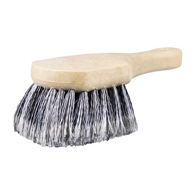 FLAGGED TIP SHORT HANDLE BRUSH