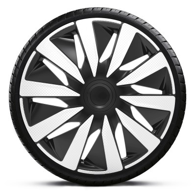 ΣΕΤ ΔΙΕΘΝΗ ΤΑΣΙΑ ΤΡΟΧΩΝ 13'' LAZIO CARBON SILVER-BLACK (4ΤΕΜ)