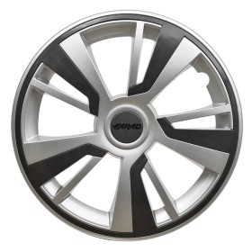 ΣΕΤ ΔΙΕΘΝΗ ΤΑΣΙΑ ΤΡΟΧΩΝ 243 15'' ΑΣΗΜΙ-ΣΚΟΥΡΟ ΓΚΡΙ (4τμχ)