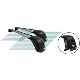 ΑΕΡΟΔΥΝ. ΚΛΕΙΣΤΕΣ ΜΠΑΡΕΣ ΑΛΟΥΜ. ΜΕ ΚΛΕΔΙ ΓΙΑ AUDI Q3 2019 5ΠΟΡΤΟ ΜΕ ΧΑΜΗΛΕΣ ΕΡΓΟΣΤ. ΜΠΑΡΕΣ (2ΤΕΜ)