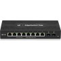 Ubiquiti EdgeSwitch 10XP Managed L2 Switch με 8 Θύρες Gigabit (1Gbps) Ethernet και 2 SFP Θύρες