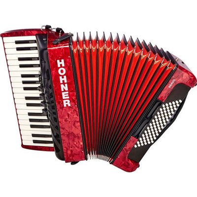 Hohner Bravo III Silent Key 72 RedΚωδικός: M401900081 