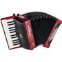 Hohner Bravo II Silent Κey 48 Red