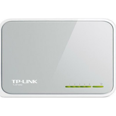 TP-LINK TL-SF1005D v13 Unmanaged L2 Switch με 5 Θύρες Ethernet