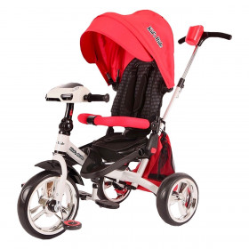 Τρίκυκλο Ποδήλατο Car 4σε1 Κόκκινο