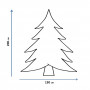 Χριστουγεννιάτικο Δέντρο με Κουκουνάρια Πράσινο 962 κλαδιά - 2 m