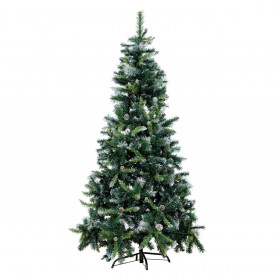 Χριστουγεννιάτικο Δέντρο Χιονισμένο Πράσινο Κουκουνάρια 790 κλαδιά - 1.80 m Χριστουγεννιάτικο Δέντρο Χιονισμένο Πράσινο Κουκουνάρια 790 κλαδιά - 1.80 m