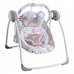 Ρηλάξ &amp Κούνια με Μουσική &amp Κρεμαστά Παιχνίδια Honey Baby