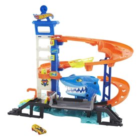 Hot Wheels City Γκαράζ με Καρχαρία - Mattel