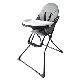 Καρέκλα - Κάθισμα Φαγητού Γκρι Λευκό Honey Baby