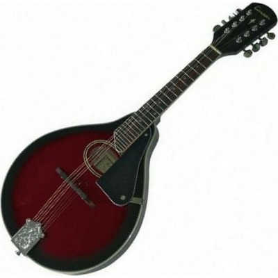 Gewa Ακουστικό Μαντολίνο Tenson A-1 Oval με Πλακέ Σώμα Black Cherry