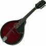 Gewa Ακουστικό Μαντολίνο Tenson A-1 Oval με Πλακέ Σώμα Black Cherry