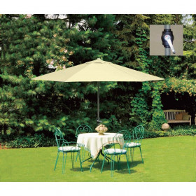 Αντιανεμική Ομπρέλα Κήπου Μπεζ 2.50 m