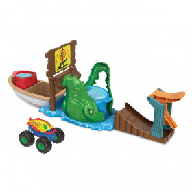 Hot Wheels Monster Truck Χρωμοκευρανοί Κροκόδειλος - Mattel