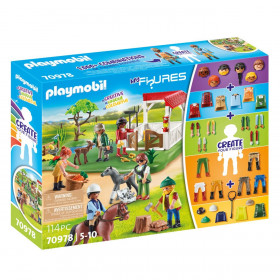 Playmobil My Figures Φάρμα των Πονυ