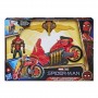 Spiderman Deluxe Jet Web Cycle με Φιγούρα - Hasbro