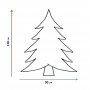 Χριστουγεννιάτικο Δέντρο Πράσινο 400 κλαδιά - 1.50 m