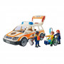 Playmobil Όχημα Πρώτων Βοηθειών με Διασώστες