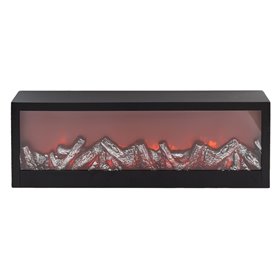 Φανάρι - Τζάκι Διακοσμητικό Κρεμαστό Μαύρο 60x10x20 cm  Φανάρι - Τζάκι Διακοσμητικό Κρεμαστό Μαύρο 60x10x20 cm