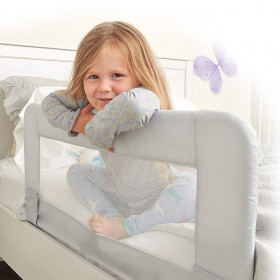 Προστατευτικό Κάγκελο Κρεβατιού Γκρι Honey Baby - 150x40 cm