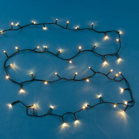 500 Λαμπάκια LED με Πρόγραμμα 27.95 m - Λευκό Θερμό