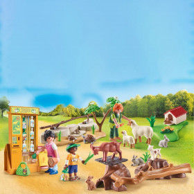 Playmobil Ζωολογικός Κήπος με Ήμερα Ζωάκια
