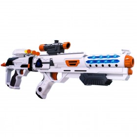 Εκτοξευτής Διαστήματος Μπαταρίας 2σε1 &amp Αξεσουάρ