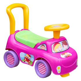 Στράτα Περπατούρα Αυτοκίνητο Μωβ Πορτοκαλί 46x23x41 cm