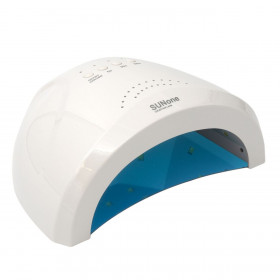 Φουρνάκι Νυχιών LED/UV 24/48W για Ημιμόνιμο Βερνίκι Λευκό Οβάλ 19.5x14x8 cm Φουρνάκι Νυχιών LED/UV 24/48W για Ημιμόνιμο Βερνίκι Λευκό Οβάλ 19.5x14x8 cm