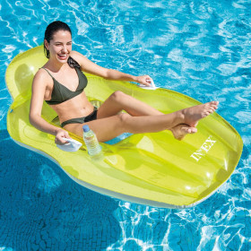 Στρώμα Θαλάσσης με Υποπόδιο 1.63x1.04 m - Intex