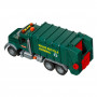 Φορτηγό Απορριμάτων Ανακύκλωσης Πράσινο με 3 Κάδους Φως &amp Ήχο