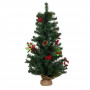 Χριστουγεννιάτικο Διακοσμητικό Επιτραπέζιο Δέντρο Μπαταρίας Στολισμένο 40 LED- 90 cm